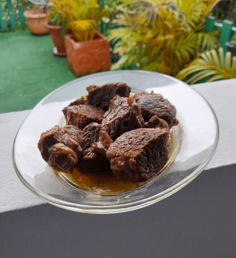 La cuisine de Balon - Carry boeuf façon créole
